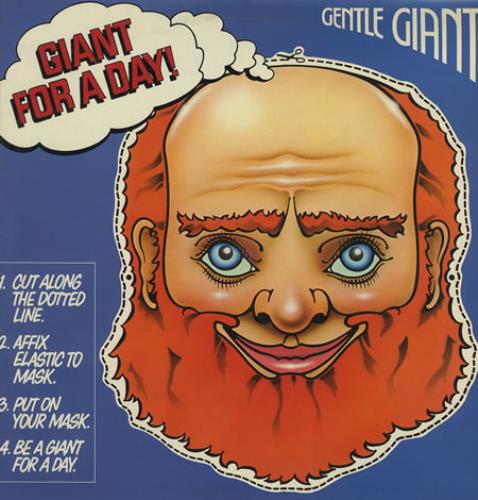 Gentle Giant レコード Gentle Giant Giant For A Day! French vinyl LP album (LP record